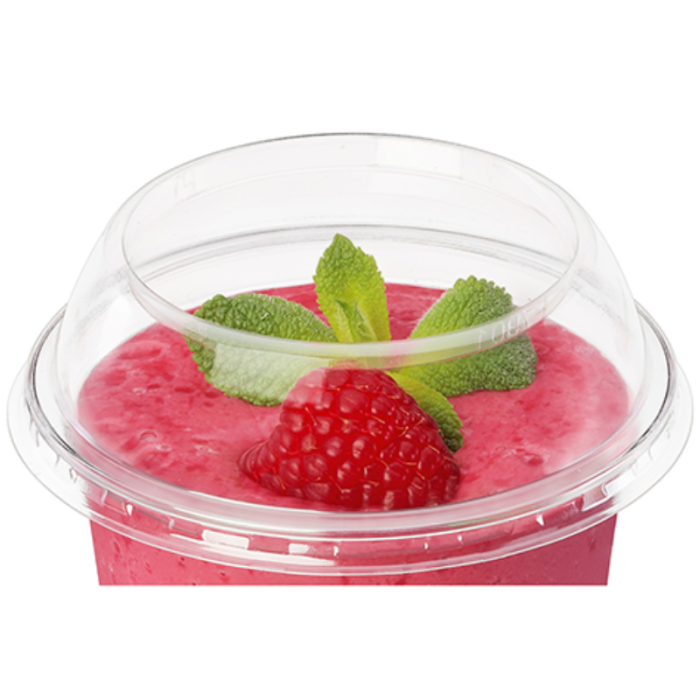 Delipack Domed Lid for Large Desert Deli Pot Lid (Pack 50)