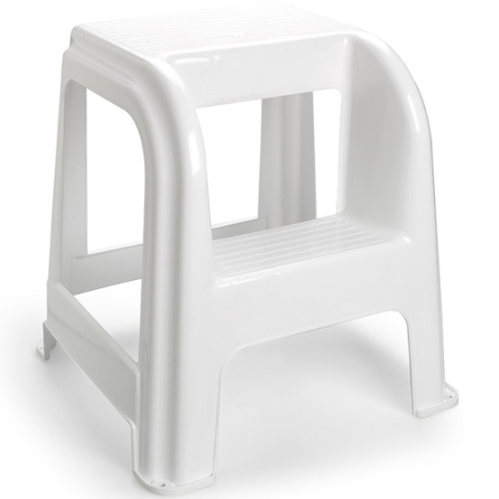 Plasticforte Step Stool White
