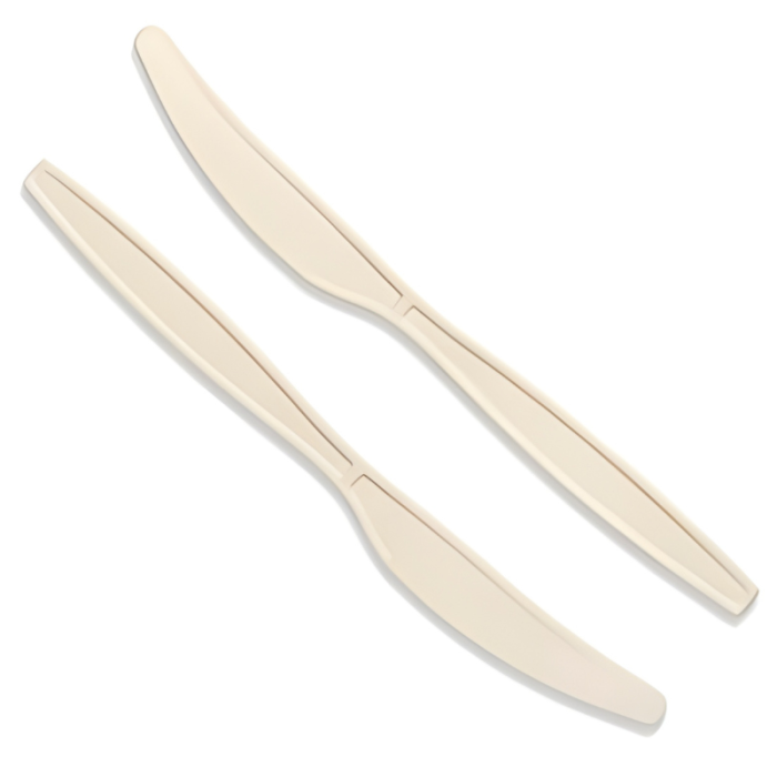 Rootier Natural Cornstarch Knife 190mm/7.5" (Pack 100)