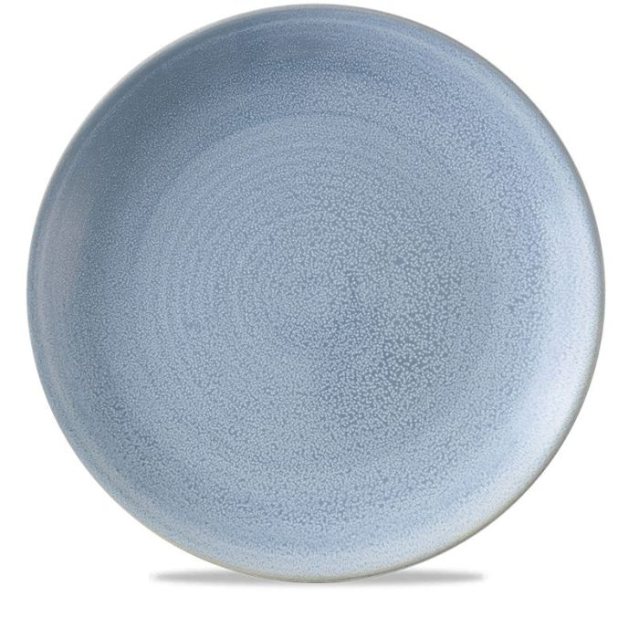 Dudson Evo Azure Coupe Plate 11.63" (Pack 6)