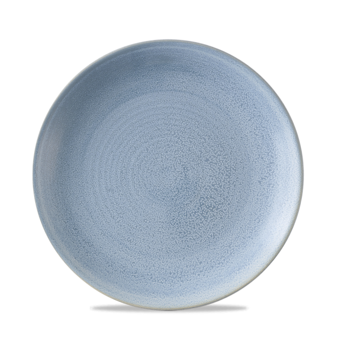 Dudson Evo Azure Coupe Plate 9" (Pack 6)