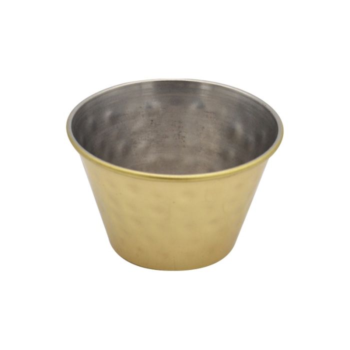 Gold Plated Hammered Ramekin 114ml / 4oz