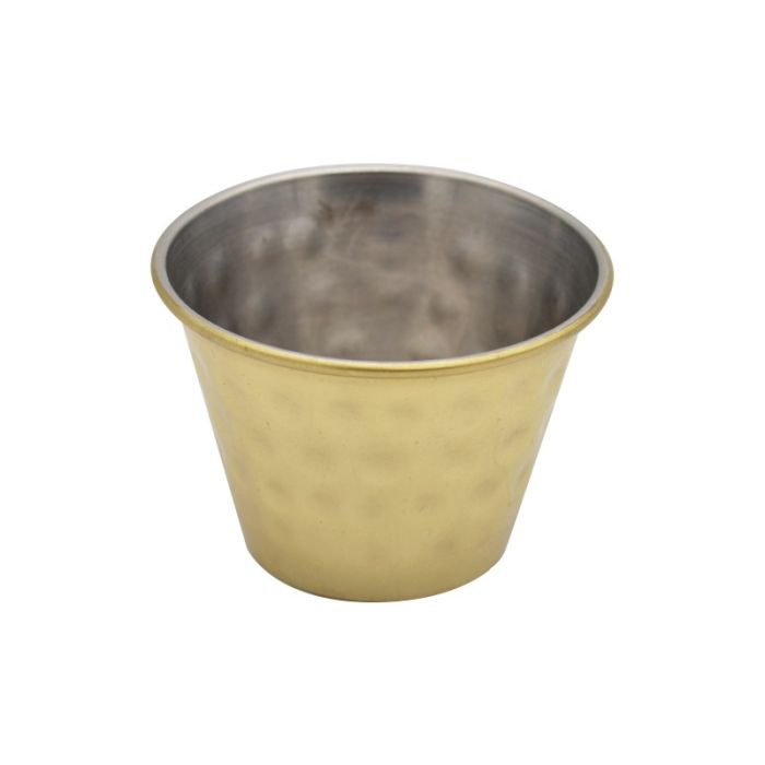 Gold Plated Hammered Ramekin 71ml / 2.5oz