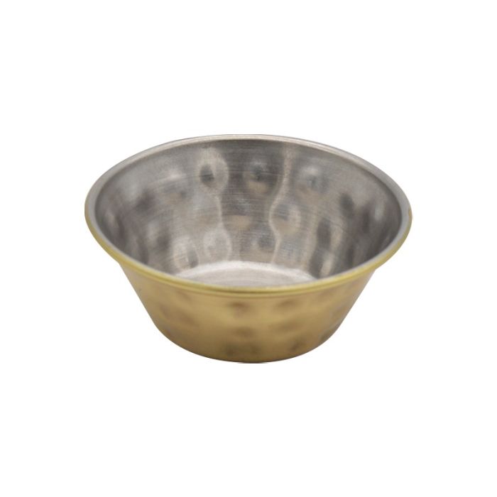 Gold Plated Hammered Ramekin 43ml /1.5oz
