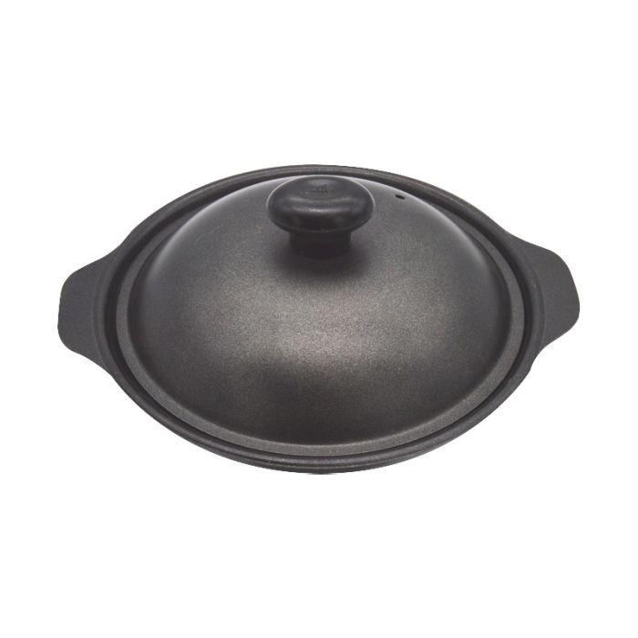 Black Karahi/Serving Bowl With Domed Lid 18cm bowl and lid