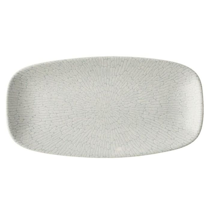 Churchill Delta Grey Oblong Plate 11.75 x 6"