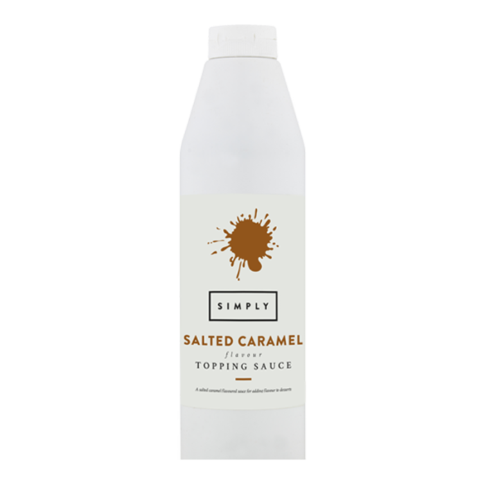Simply Topping Sauce Salted Caramel Flavour 1kg