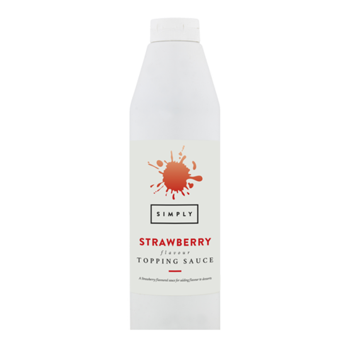 Simply Topping Sauce Strawberry Flavour 1kg