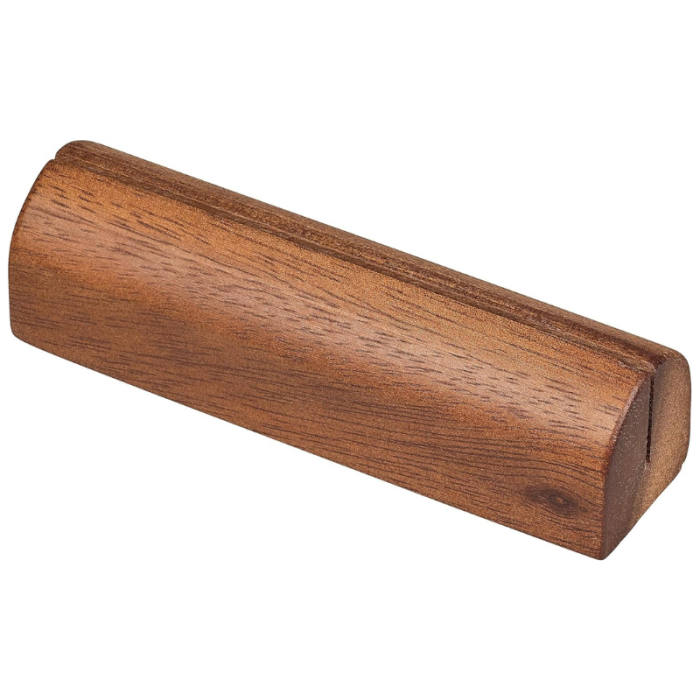 Tala Menu Holder In Lacquered Acacia