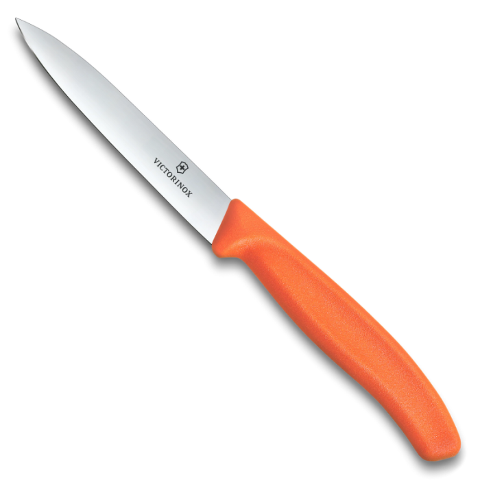 Victorinox Polypropylene Paring Knife with Pointed Tip in Orange 10cm