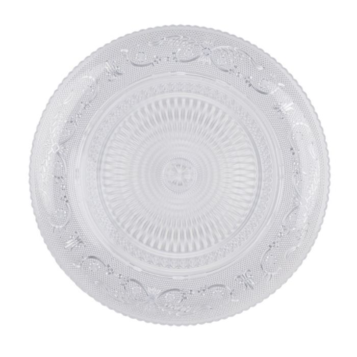 Plasticforte Crystal Plastic Serving Plate 31cm