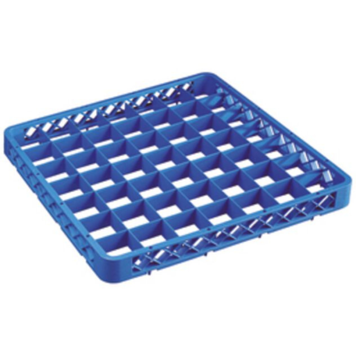 Blue Extender for Light Grey Glass Dishwasher Rack 49 Compartment