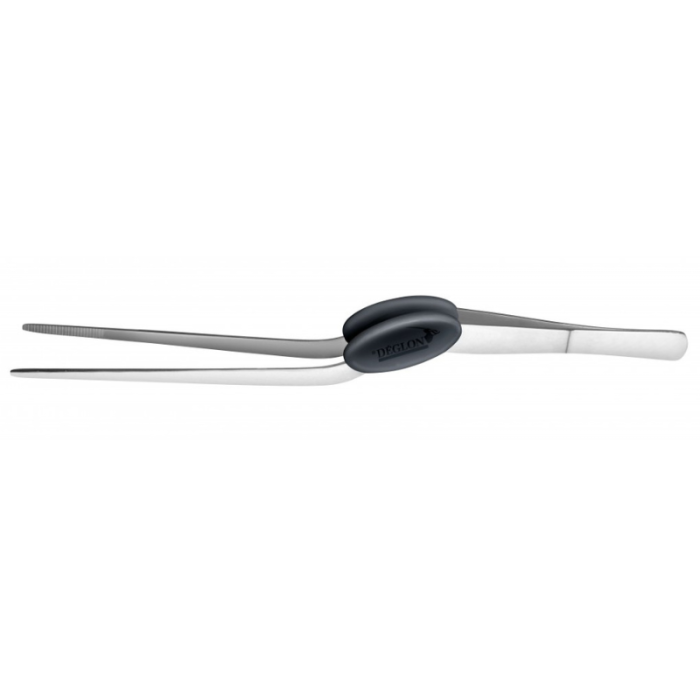 Deglon Dress Class 22cm Angled Tweezers