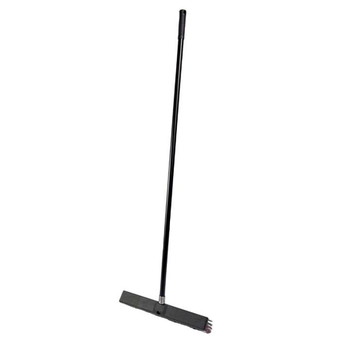 Black Red Commercial Floor Sweeping Brush 18