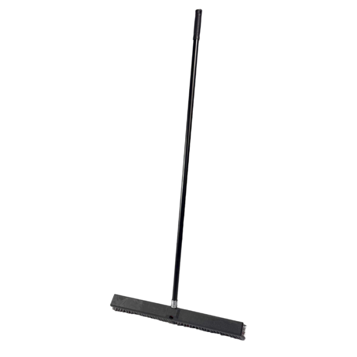Black Red Commercial Floor Sweeping Brush 26