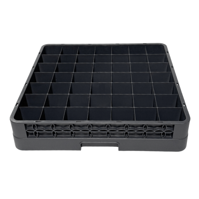 Glass Rack 49 Compartment 50 x 50cm