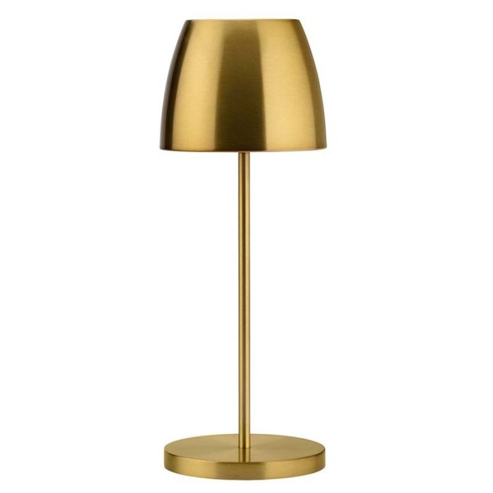Montserrat LED Cordless Table Lamp 30cm - Brushed Gold