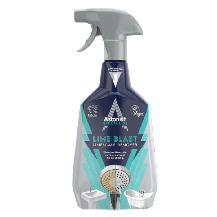 Astonish

Specialist Lime Blast Limescale Remover
