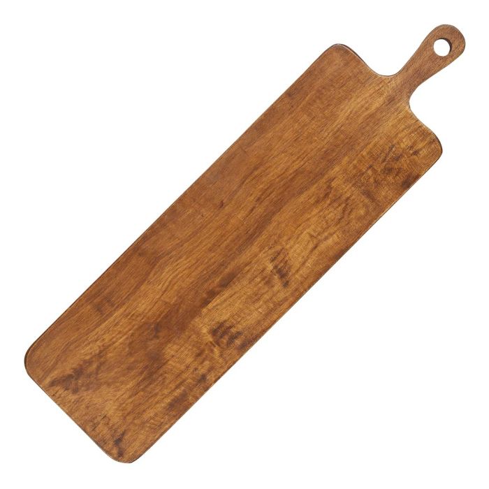 Giant Wooden Presentation / Display Paddle Board In Rustic Hevea 760 x 200 x 25mm