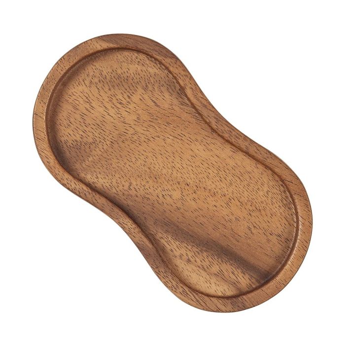 Tala Mill Rest For 2 Mills in Lacquered Acacia 160 x 85 x 15mm