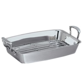 Scanpan Impact Roasting Pan with Rack 43cm x 28cm