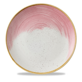 Churchill Stonecast Accents Petal Pink Evolve Coupe Plate 10.25" (Pack 12)