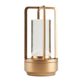 Industrial Bronze Touch Control, Wireless, Table Lamp 18cm / 7"