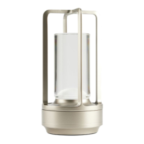 Industrial Steel Touch Control, Wireless, Table Lamp 18cm / 7"