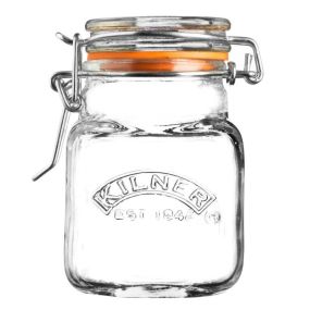 Kilner Square Clip Top Spice Jar 70ml