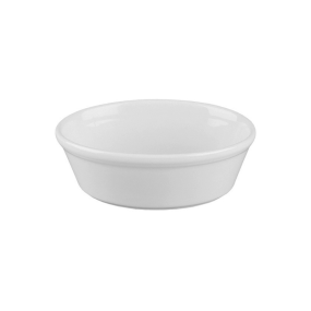 Churchil Cookware White Cookware Oval Pie Dish 6"x4.75" (Pack 12)