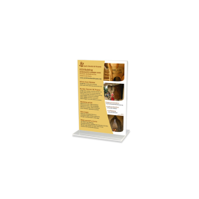 A4 Double Sided Menu Holder