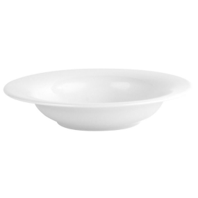 Porcelite Banquet Winged Pasta Plate 25cm 17oz
