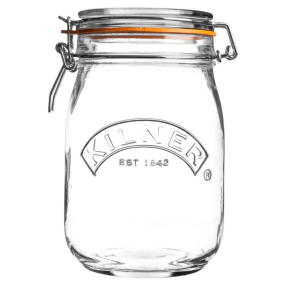 Kilner Round Clip Top Jar 1 Litre