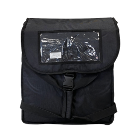 Black Insulated Pizza Delivery Bag 16"