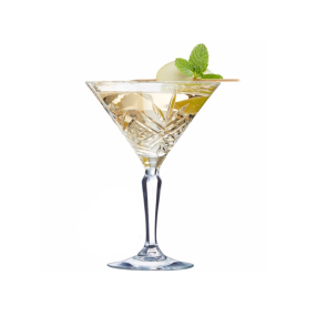 Arcoroc Broadway Crystal Cut Martini / Cocktail Stem 7.5oz / 210ml