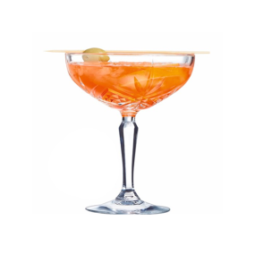 Arcoroc Broadway Crystal Cut Coupe / Saucer Stem 8.75oz / 250ml