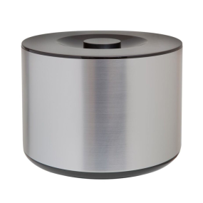 Ice Bucket 10 Litre Plastic with Brushed Aluminium Effect
