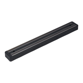 Plastic Magnetic Knife Rack in Black 24"