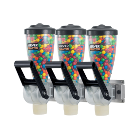 Server 1L Triple Dry Food Dispenser