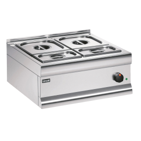 Lincat BM6B Bain Marie Dry heat with GN dishes and lids 0.75 kW