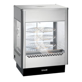 Lincat UM50 Upright Heated Merchandiser With rotating shelves