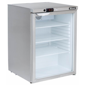 Blizzard UCR140CR Under Counter Fridge with Glass Door (145 Litre)