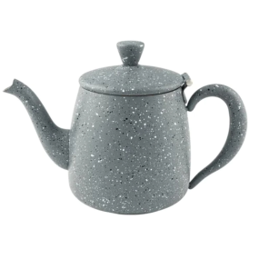Grunwerg Caf� Ol� Premium Steel Teapot Grey Granite 35oz