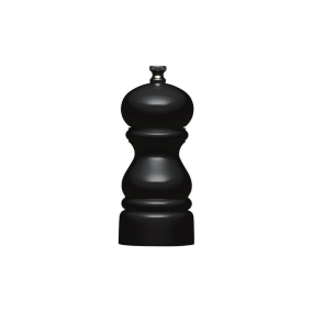 Master Class 12cm Small Black Capstan Salt Pepper Mill