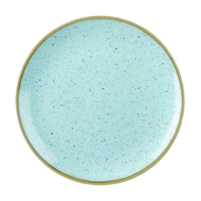 Churchil Stonecast Duck Egg Evolve Coupe Plate 10.25"