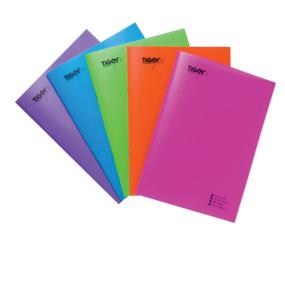 Tiger A4 Bright PP Feint 40 Sheet notebook