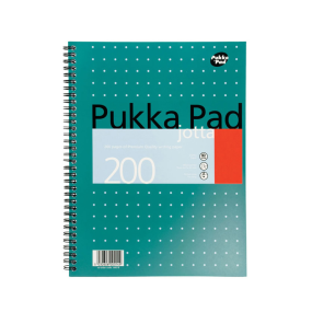 Pukka A4 FSC Mix Metallic Jotta Notepad