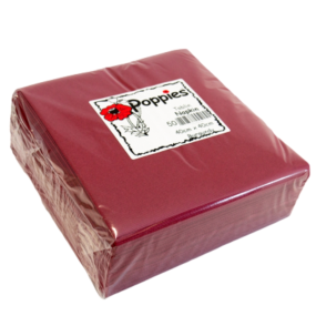 Tablin Red 4 Fold 40cm Airlaid Napkins (Pack 50)