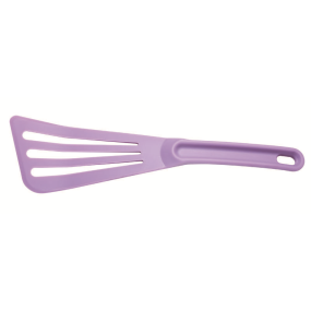 Mercer Culinary Hells Tools Slotted Spatula 12"x3.5" Allergen Purple