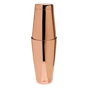 Mezclar Copper 18oz & 28oz Weighted Tin on Tin Cocktail Shaker